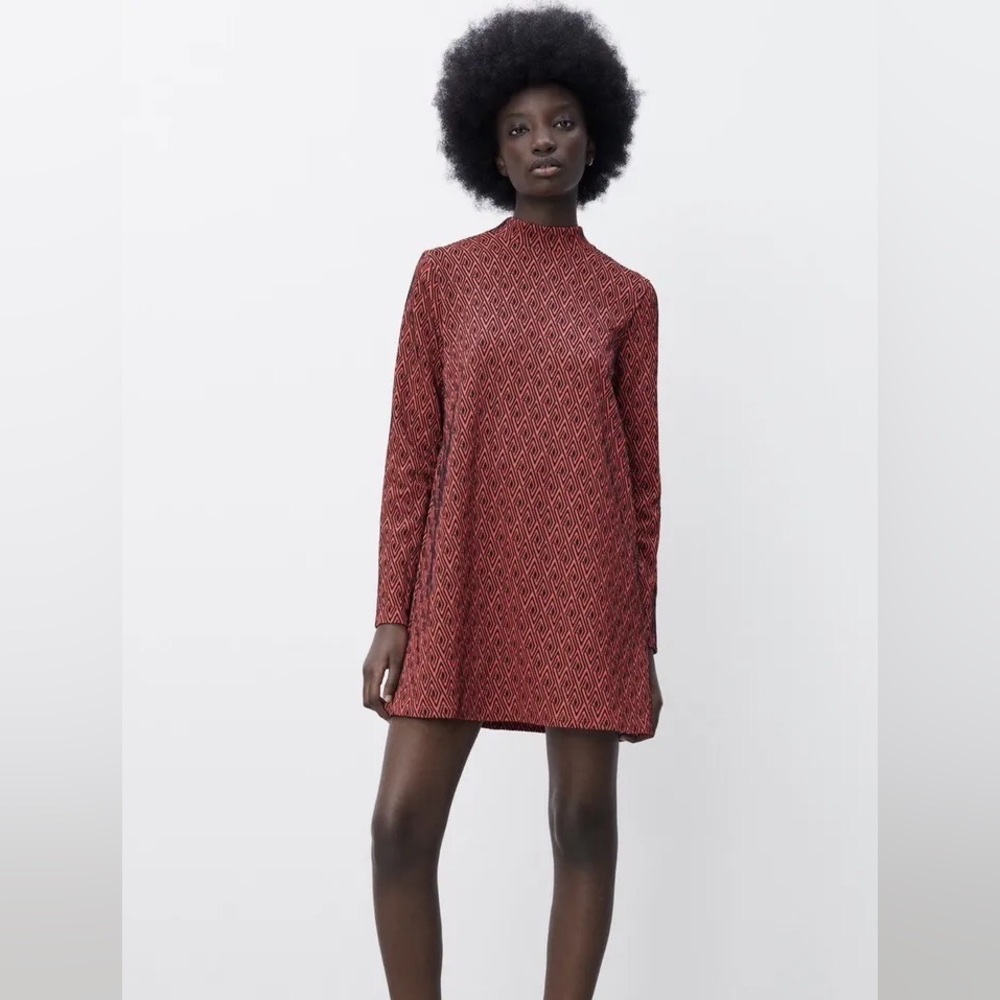 Zara Vintage-inspired Mini Dress